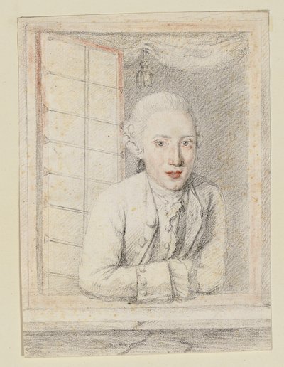 Ritratto del principe Alberto Casimiro Augusto di Sassonia-Teschen, fondatore dell