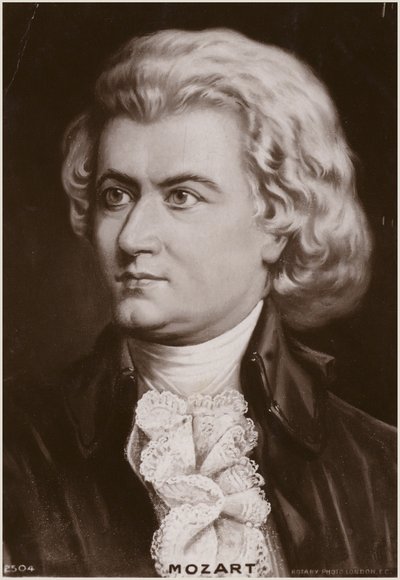 Ritratto di Wolfgang Amadeus Mozart da Austrian School
