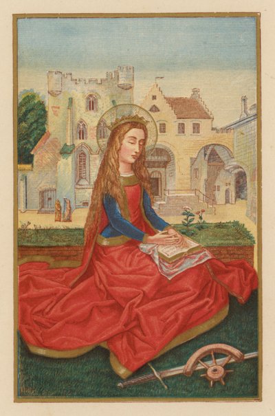 Santa Caterina Vergine e Martire da Austrian School