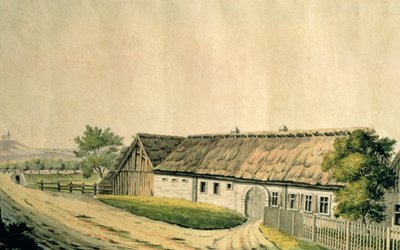 La casa natale di Franz Joseph Haydn a Rohrau, Bassa Austria da Austrian School