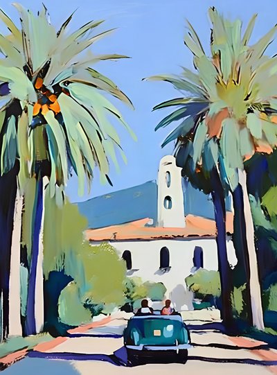 California Palm Road da Avanesova Elena