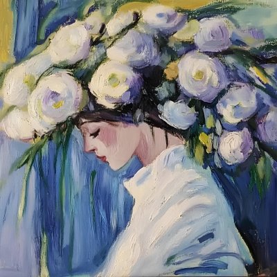 Ritratto floreale da sogno da Avanesova Elena