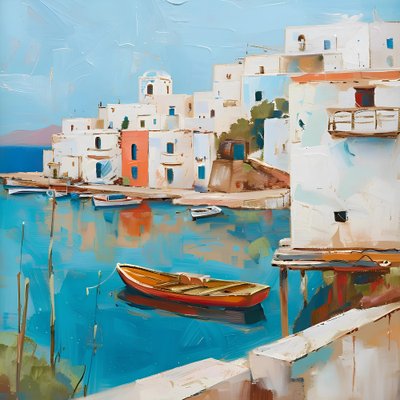 Città portuale del Mediterraneo da Avanesova Elena