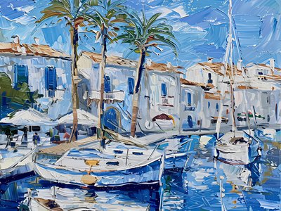 Villaggio del Porto del Mediterraneo da Avanesova Elena