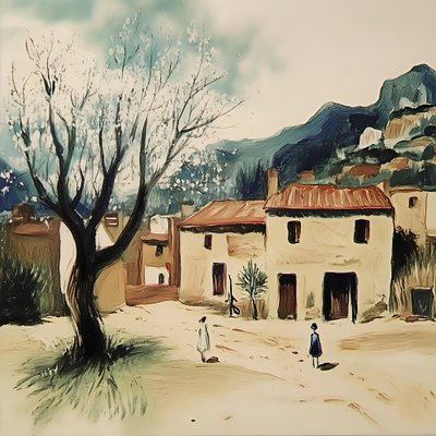 Sentiero del Villaggio di Primavera da Avanesova Elena