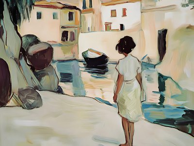 Una passeggiata lungo il canale da Avanesova Elena