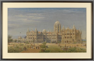 Il Grande Terminal Ferroviario della Penisola Indiana e Uffici Amministrativi, Bombay, successivamente chiamato Victoria Railway Terminus da Axel Haig