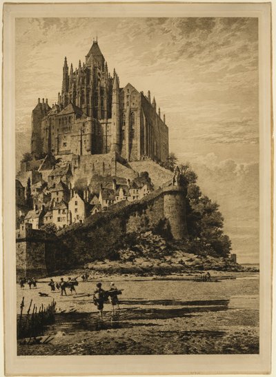Mont Saint-Michel da Axel Herman Haig