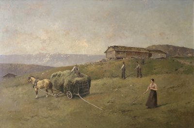 Trasporto del fieno da Axel Hjalmar Ender