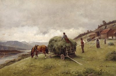 Trasporto del fieno da Axel Hjalmar Ender