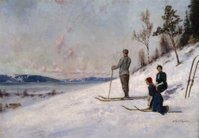 Scialpinista da Axel Hjalmar Ender