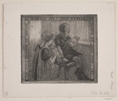 Cartolina di Natale e Capodanno da Axel Hou