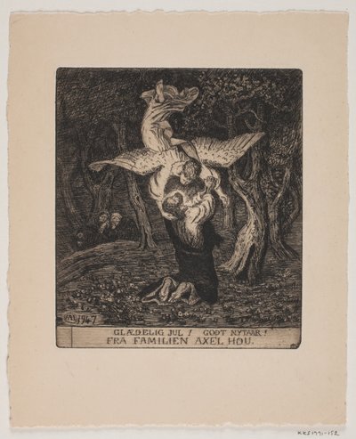Cartolina di Natale e Capodanno da Axel Hou
