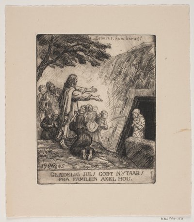 Cartolina di Natale e Capodanno da Axel Hou