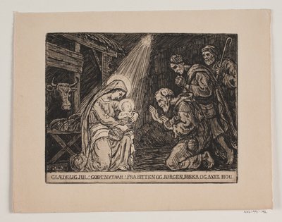 Cartolina di Natale e Capodanno da Axel Hou