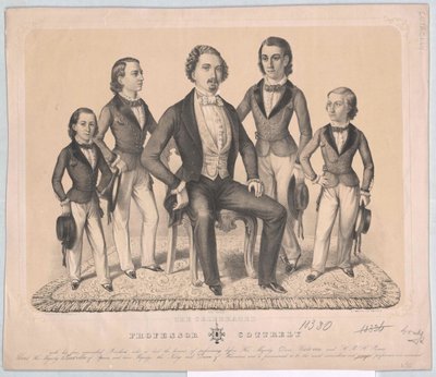 Gruppo La famiglia di artisti Cottrely da Axel Jakob Salmson