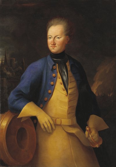 Carlo XII di Svezia - Ritratto del re Carlo XII di Svezia (1682-1718) da Axel Sparre
