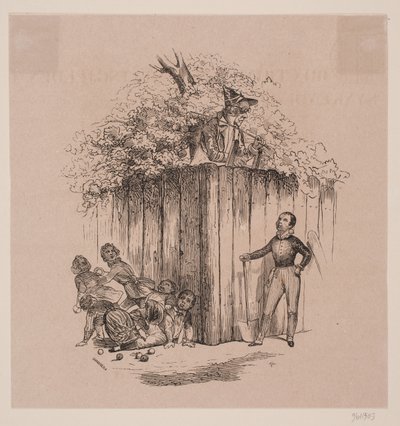 Bambini che rubano mele da Axel Theodor Kittendorff
