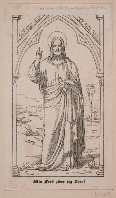 Cristo benedicente da Axel Theodor Kittendorff