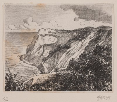 Scogliera di Møn da Axel Theodor Kittendorff