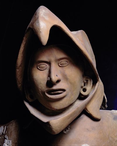 Guerriero aquila dalla Casa delle Aquile, datato c. 1469 (terracotta) da Aztec
