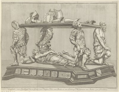Monumento funebre per Engelbrecht II, conte di Nassau-Dillenburg-Breda, 1504 da B.F. Immink