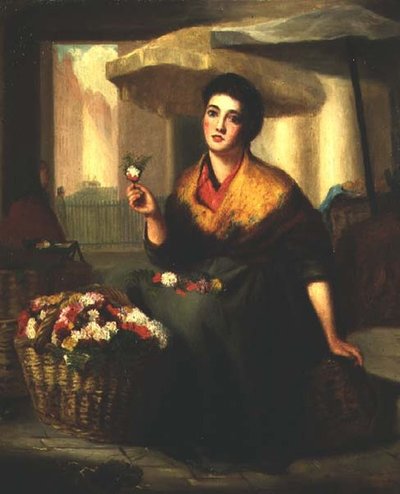 La venditrice di fiori da B.G. Head