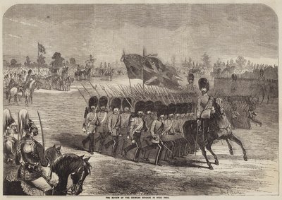 La Rivista della Brigata della Crimea a Hyde Park da B. Clayton