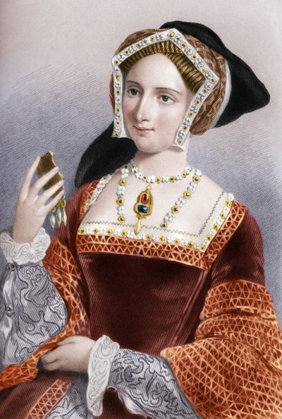 Jane Seymour 1509-1537, la terza moglie di Enrico VIII, 1851 da B. Eyles
