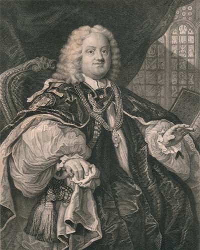 Benjamin Hoadly, ecclesiastico inglese da B Holl