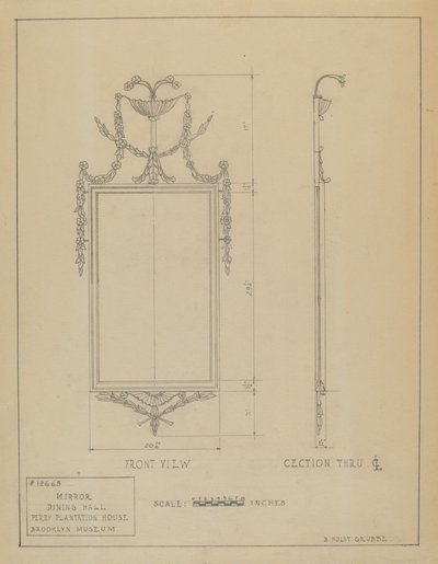 Specchio da B. Holst Grubbe