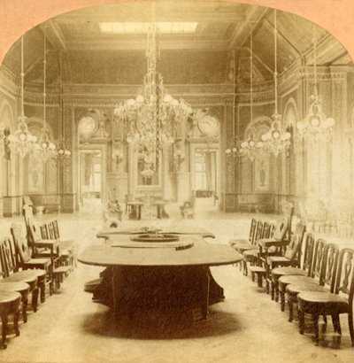 La sala principale nella casa da gioco a Monte Carlo da B. W. Kilburn