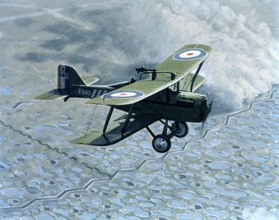Royal Aircraft Factory SE5, monoposto con mitragliatrici Vickers e Lewis, alimentato da Hispano-Suiza da B. Withams