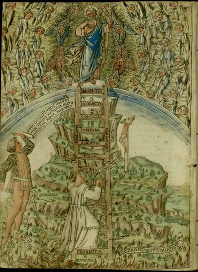 Baldini, Baccio - Scala della virtù 1477 da Baccio Baldini