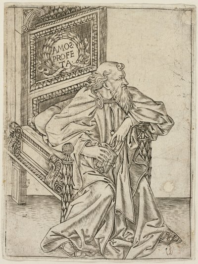 Il profeta Amos da Baccio Baldini