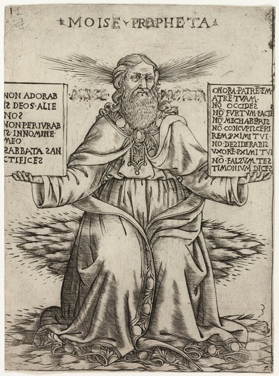 Il profeta Mosè da Baccio Baldini