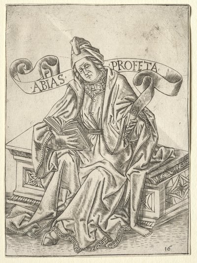 I Profeti: Abdia, c. 1470-1475 da Baccio Baldini