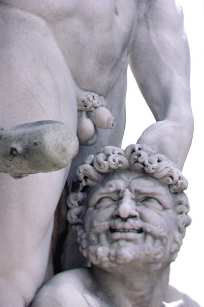 (dettaglio) dalla Statua di Ercole e Caco da Baccio Bandinelli