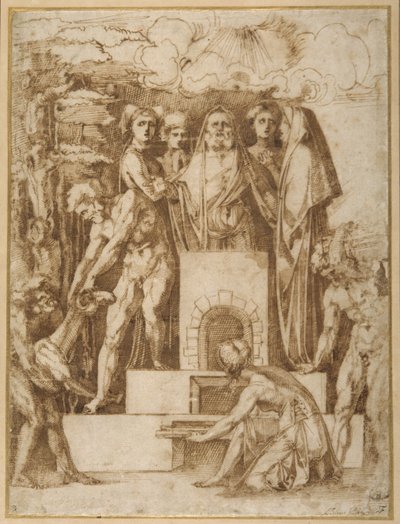 Il Sacrificio di Noè da Baccio Bandinelli