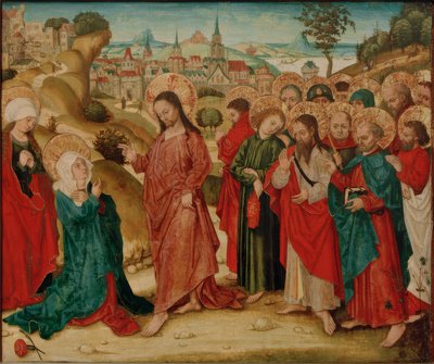 Addio di Cristo a sua madre da Badener Nelkenmeister