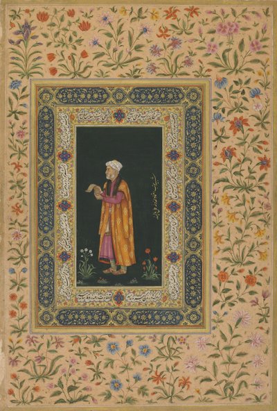 Ritratto di Itimad Al-dawla, dinastia Mughal da Balchand (attr. to)