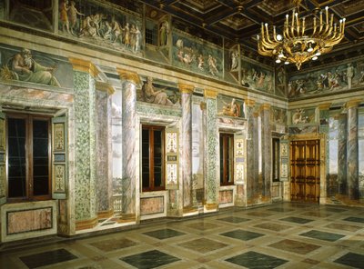 Sala delle Prospettive da Baldassarre Peruzzi