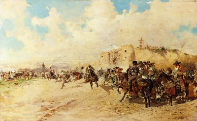 La Fiera degli Zingari, 1889 da Baldomero Gallofre Ximenis