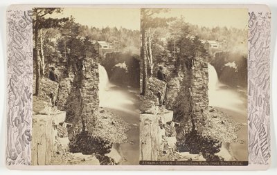Ausable Chasm - Birmingham Falls, da Block Point da Baldwin Photo