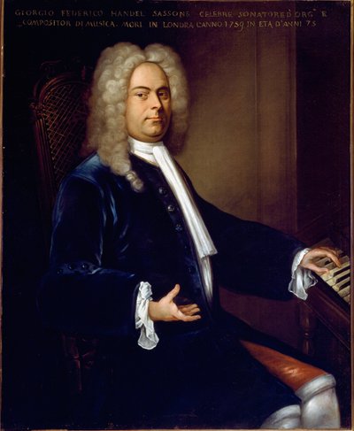 George Frederick Handel (Georg Friedrich Handel) da Balthasar (after) Denner