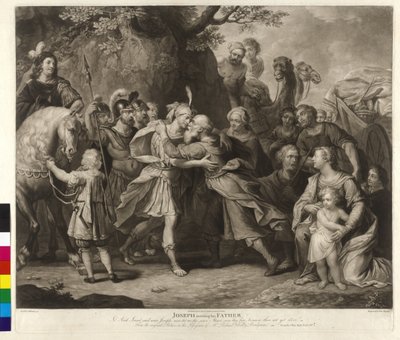 Giuseppe saluta suo padre da Balthasar Beschey