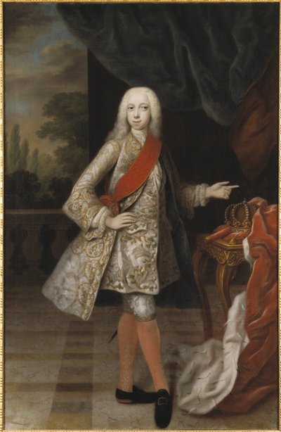 Ritratto dello Zar Pietro III di Russia da Balthasar Denner