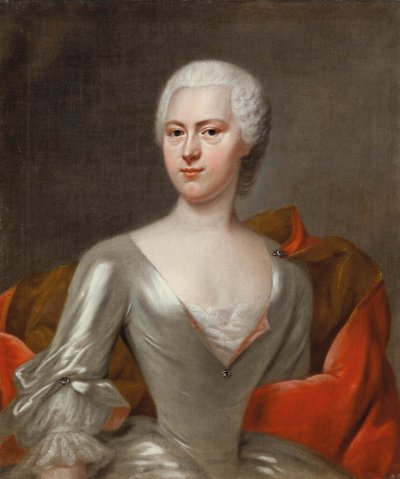 Ritratto della contessa Margaretha Sophia von Hennicke, nata von Schönberg, ca. 1731 da Balthasar Denner
