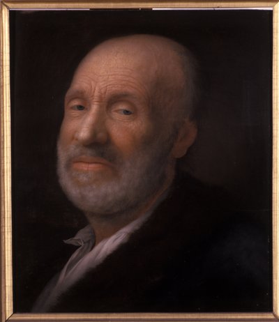 Ritratto di un vecchio da Balthasar Denner