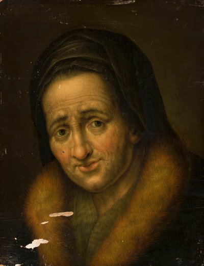 Ritratto di una donna anziana da Balthasar Denner